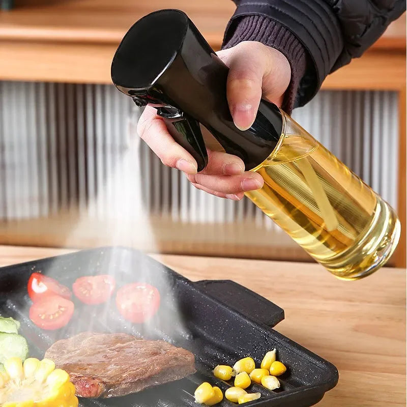 Plastic Oil Spray Bottle for Cooking, BBQ & Baking