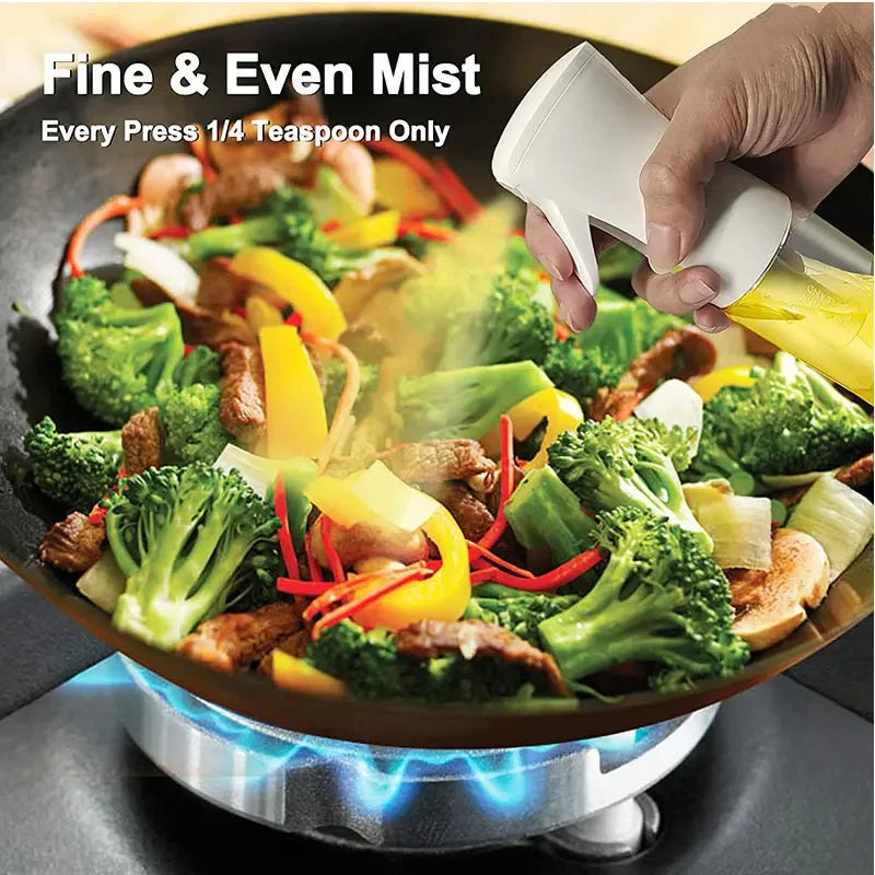 Plastic Oil Spray Bottle for Cooking, BBQ & Baking