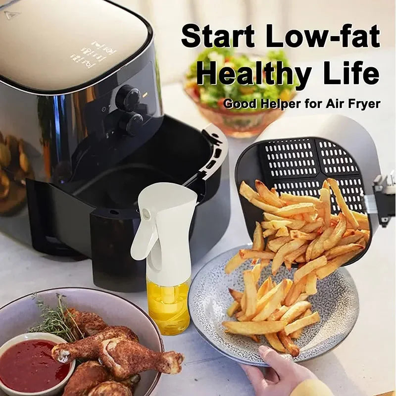 Plastic Oil Spray Bottle for Cooking, BBQ & Baking