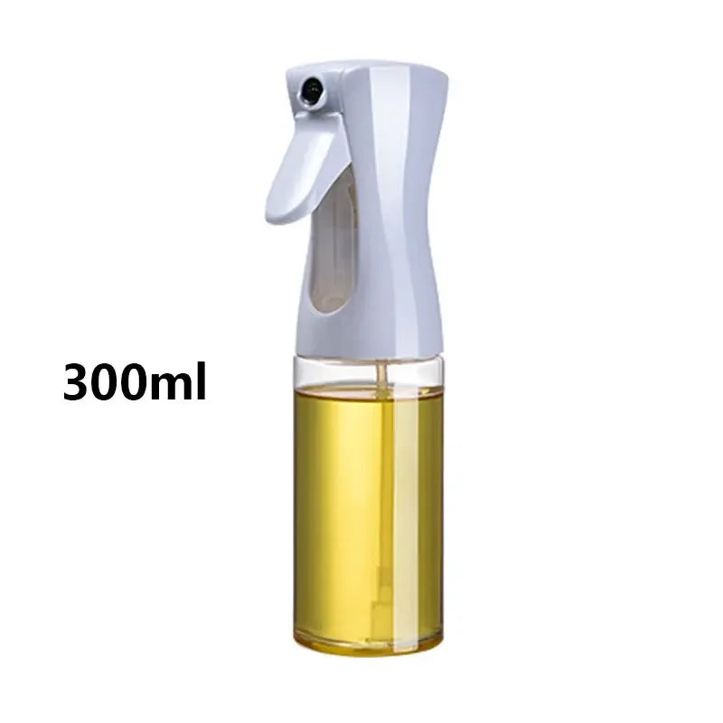 300ml white Color Plastic Oil Spray Bottle for Cooking, BBQ & Baking